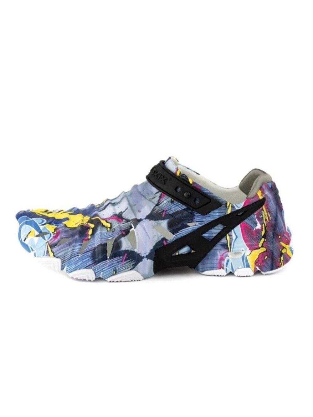 Mens Size 13 Blue Graffiti Water Every Wear Clogs Crosskix Hybrid Shoes New